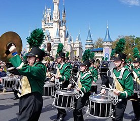 Marching Band at Disney World